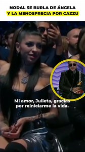 “Mi amor Julieta…”. Parece que Nodal no andaría tan enamorado como luce de Ángela Aguilar y un hermoso mensaje levantaría fuertes sospechas de su amor por Cazzu… | íconos
