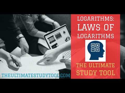 Exponentials and Logarithms: Logarithms and Laws of Logarithms Explained From Basics | A Level Maths