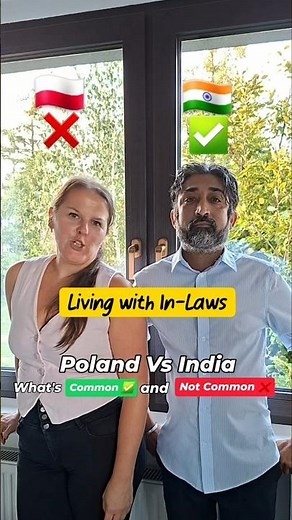 Cultural Shock: What is Common and Not common in our countries Poland and India? 🇵🇱🇮🇳 #mixedcouple
