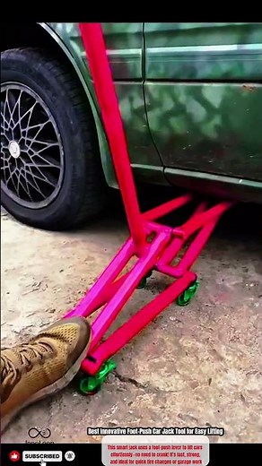 Best Innovative Foot-Push Car Jack Tool for Easy Lifting