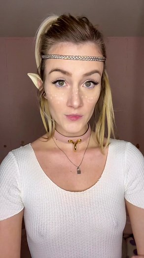 Love this silly little trend 😇/😈 #doeeyes #sireneyes #cute