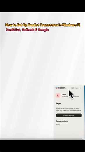 How to Set Up Copilot Connectors in Windows 11 – OneDrive, Outlook &...