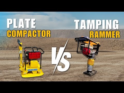 Plate Compactor vs. Tamping Rammer - Which Is Better for Compaction?