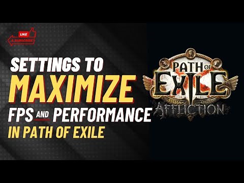 Path of Exile | Settings to Maximize FPS & Performance | High end and low end PC settings
