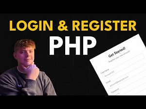 Modern PHP Login & Registration System with MySQL Database (2026)