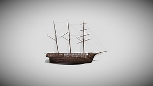 Ceiba - Structure of a Wooden Cargo Schooner - 3D model by Manta Marine Design | Pepijn van Schaik (@MMDpvs)