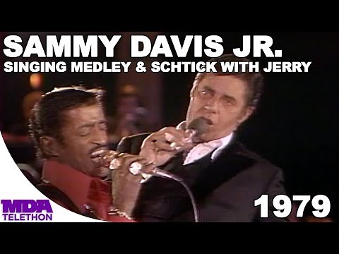 Sammy Davis Jr. - Singing Medley and Schtick with Jerry Lewis | 1979 | MDA Telethon