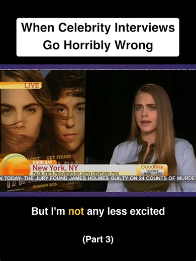 When Celebrity Interviews Take Unfortunate Turns