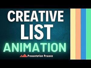 Creative After Effects Style List Animation in PowerPoint