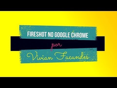 Como adicionar extensão do Fireshot no Google Chrome