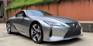 The Lexus LC 500h hybrid—an art deco interior and two transmissions