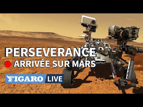 🔴 L'atterrissage du rover Perseverance de la Nasa sur Mars [Commentaires Fr]