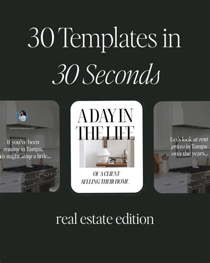 9.6K views · 47 reactions | 30 templates in 30 seconds. Ready to see...