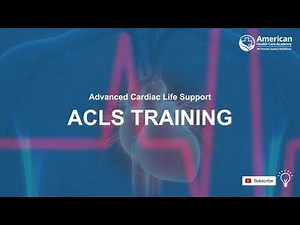 Chapter 12 Asystole - ACLS Training by American Health Care Academy