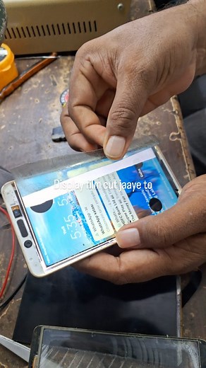 Android mein display film break #mobile #repair #short | Ravi Verma