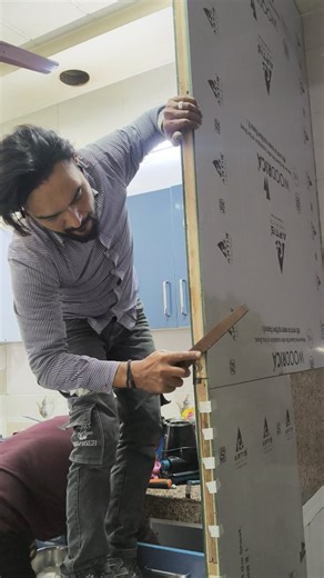 junaid ansari 707 | Work furniture fancy modular kitchen Building my dream kitchen 🛠️! This fancy modular design is coming together beautifully. So excited to... | Instagram