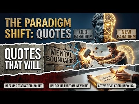 The Paradigm Shift: Quotes That Will Break Your Mental Chains