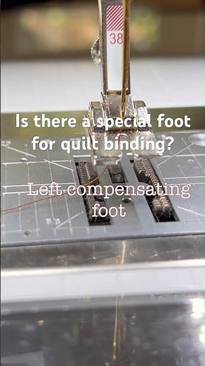 Is there a special foot for quilt binding? The answer might surprise you!