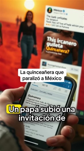 La quinceañera que paralizó a México Una invitación familiar se volvió un fenómeno mundial y cambió para siempre la vida de una familia en San Luis Potosí. Los XV de Rubí mostraron que no toda fama es un regalo. #VocesdeMx #HistoriaDeMéxico #CulturaMexicana #MomentosVirales #SanLuisPotosí XV de Rubí, quinceañera viral, historia mexicana contemporánea, La Joya San Luis Potosí, tradición mexicana, cultura digital, viralidad en México, redes sociales México