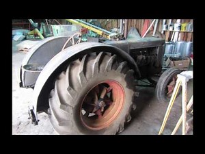 1936 Case Model " C " Tractor - Barn Find