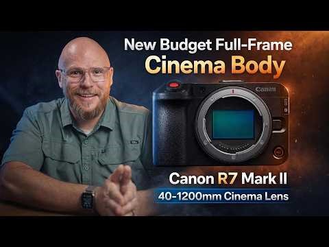 Canon R7 Mark II & Full Frame V-Series Leaks + 40-1200mm Lens