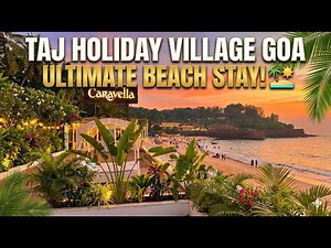 Is This the BEST Sunset in Goa? 🌅 Taj Holiday Village Stay & Review