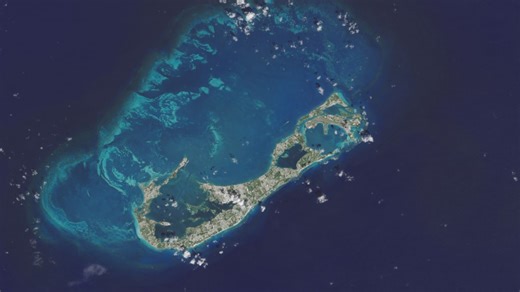 Bermuda floats on 12 mile-thick layer of buoyant, solid rock: Study