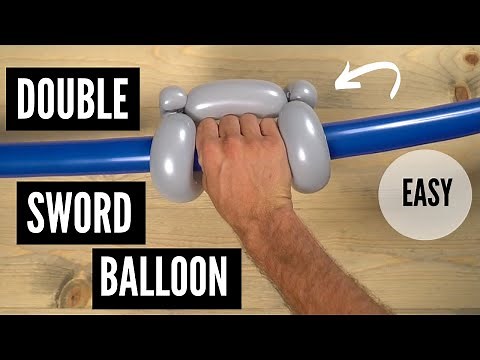 How to Make a Balloon Double Sword