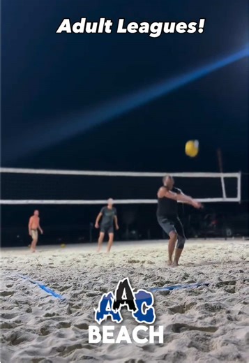 Adult Winter League is wrapping up, but beach season doesn’t stop at AAC Beach🏐🔥 Spring Adult Leagues are already right around the corner with a new round starting March 3rd and 4th. Spring will bring another 8 week season with both competitive and recreational options, a league shirt for all players, and will run Tuesdays and Wednesdays. Whether you’re in it for high level play or just solid reps and fun nights on the sand, there’s a spot for you. Stay tuned for Spring registration details an