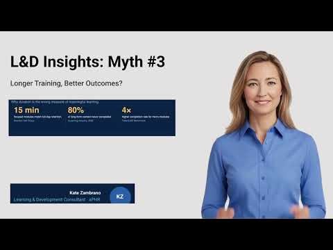L&D Myth 3: Why Duration Is the Wrong Measure?