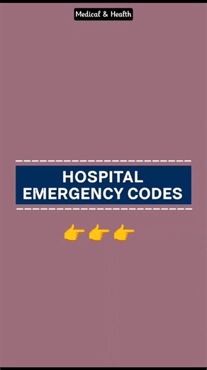Hospital Emergency Colour Codes।। Emergency Colour Codes Used In Hospital।। #medical #viral #shorts
