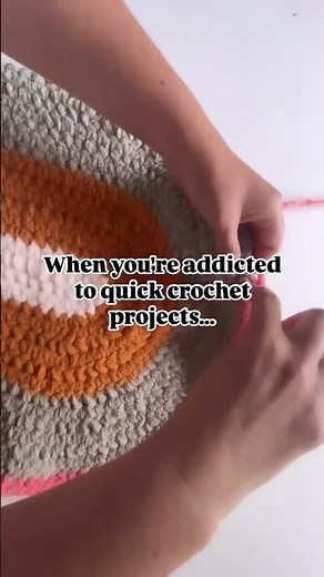 2 hour crochet rug tutorial on channel 🌈🧶 #crochetrug