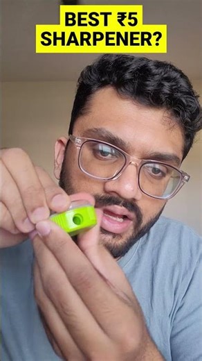 Apsara Tidy Top Sharpener Review | Best ₹5 Sharpener for Students?