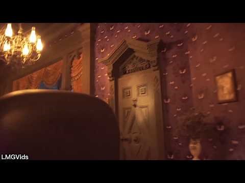 WDW Haunted Mansion ride - Low Light POV Attraction Full Complete ridethrough