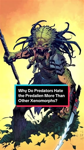Understanding Predators' Aversion to Predalien Xenomorphs