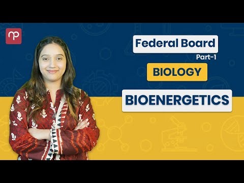 Free FSc | Biology Part 1 | Bioenergetics | Lecture 1 | Mam Eisha Naveed | FSc | MDCAT