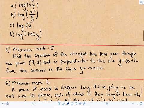IB Exam Sample Test Questions