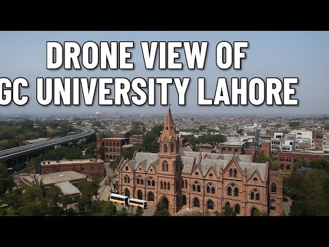 GC University Lahore | Stunning Drone View | FlyOver Pakistan