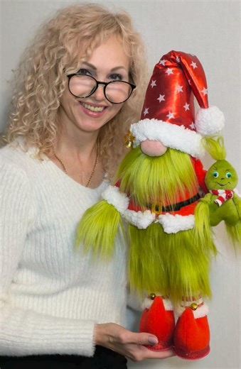 Green Christmas Gnome Sewing Pattern: DIY Scandinavian Gnome (PDF) - Etsy