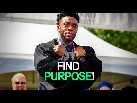 FIND PURPOSE - Chadwick Boseman - Motivational Video