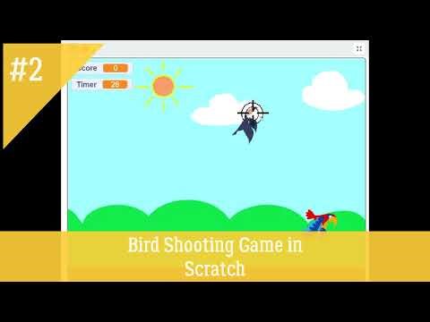 Bird Shooting Game in Scratch - Tutorial