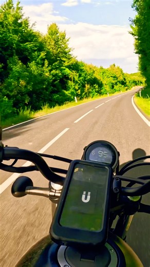 Honda CL500 Through the Forest 🌲 | Pure Nature & Chill Ride 🏍️