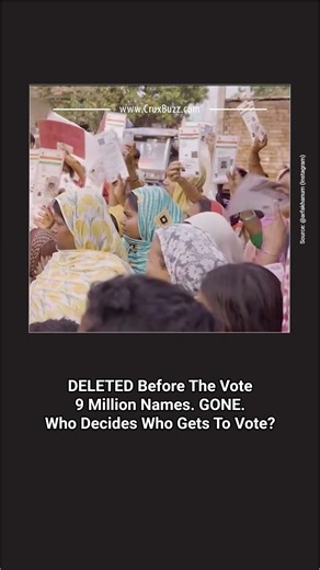 9 Million Voters DELETED in India — West Bengal's Electoral Roll Controversy Explained