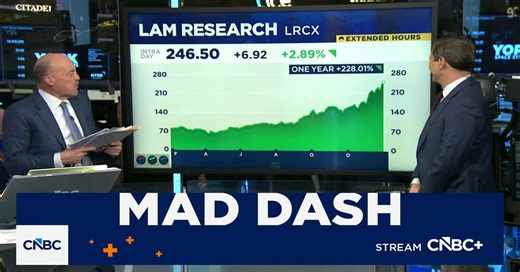 Cramer's mad dash: Lam Research