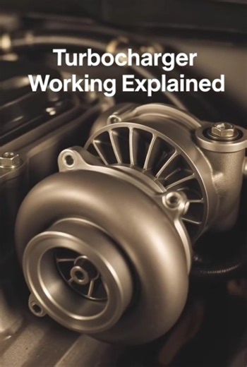 How Turbocharger Increases Power? | Turbo Working ExplainedTurbocharger Animation | #turbocharger