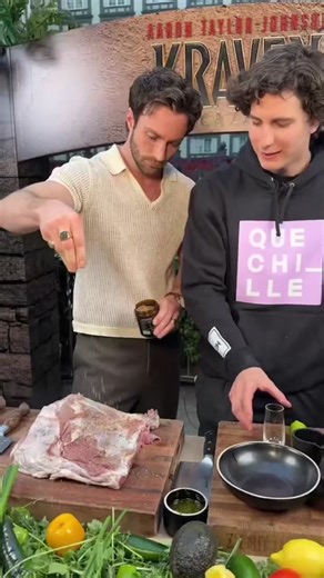 Aaron Taylor Johnson's Culinary Adventures