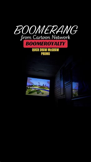 Boomerang From Cartoon Network Boomeroyalty Quick Draw Mcgraw Promo #boomerangfromcartoonnetwork #quickdrawmcgraw #cartoonstvshow #cartoons #childhood