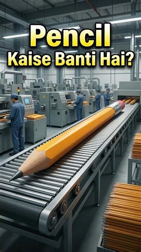 Pencil Kaise Banti Hai? 🤯😱 #shorts #howitsmade