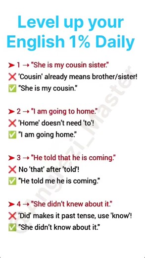 Level Up Your English 1% Daily! 📈🚀 #EnglishTips #shorts #youtubeshorts #english