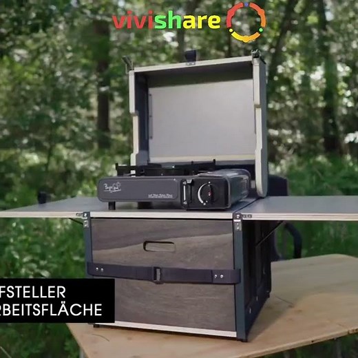 Epic Camping Kitchen: Portable & Compact!